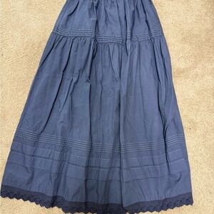 100% Cotton Pintucked Skirt